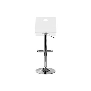 Tabouret de bar en plexiglas transparent (lot de 2) saturne