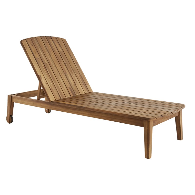 Bain de soleil en bois massif canopee