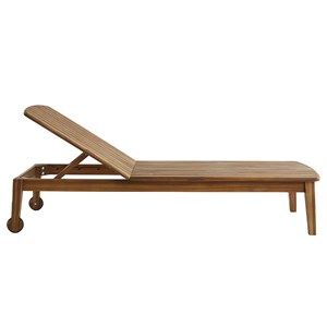 Bain de soleil en bois massif canopee