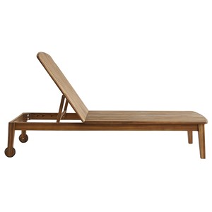 Bains de soleil en bois massif (lot de 2) canopee