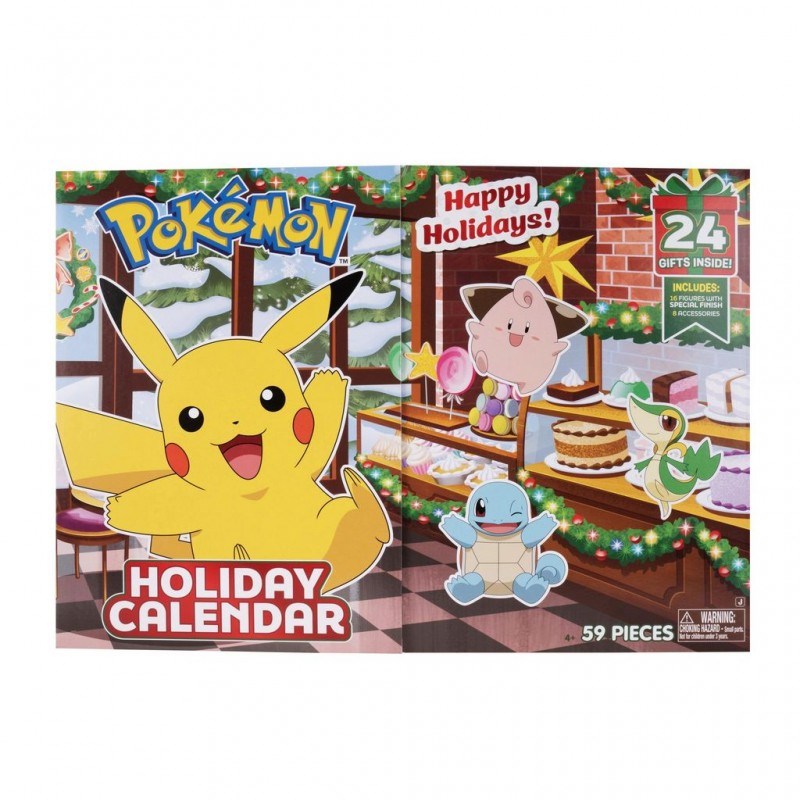 Calendrier de l'avent pokémon battle figure