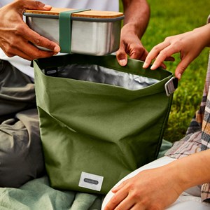 Lunch bag isotherme- noir-6,7l-étanche-eco-responsable