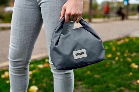 Lunch bag isotherme- gris-6,7l-étanche-eco-responsable