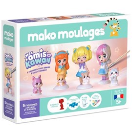 Coffret moulage mes amis kawaii