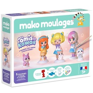 Coffret moulage mes amis kawaii