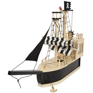 Bateau pirate en bois