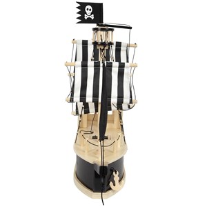 Bateau pirate en bois