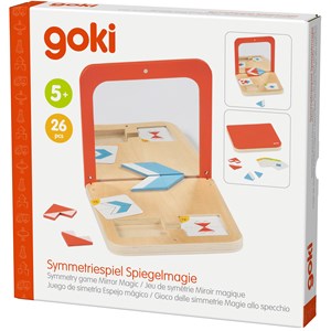 Jeu de symétrie miroir magique