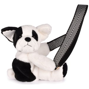 Sac bandoulière chien en peluche