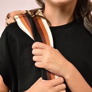 Sac bandoulière ours léopard en peluch