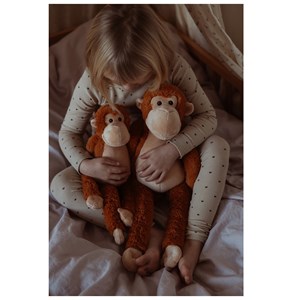 Singe en peluche lesté 1,1 kg