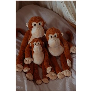 Singe en peluche lesté 1,1 kg