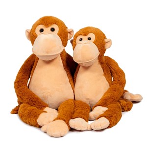 Singe en peluche lesté 1,1 kg