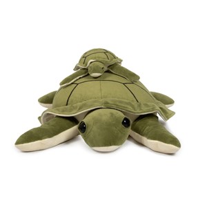 Tortue en peluche lestée 1,6 kg