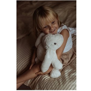 Lapin en peluche lesté 1,2 kg