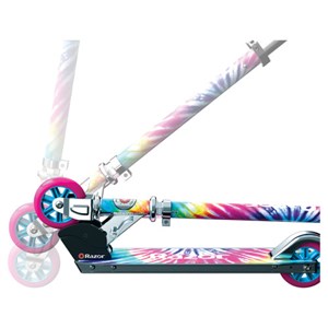 Trottinette pliable enfant razor tie-dye