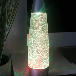 Lampe à paillettes led déco rocketa