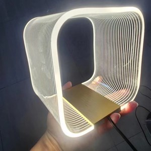 Lampe led design square - elementary
