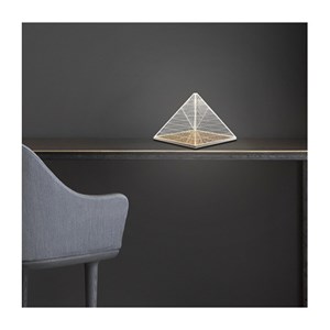 Lampe led design pyramid - elementary