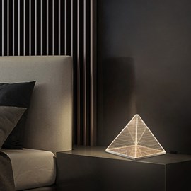 Lampe led design pyramid xl - elementary