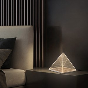 Lampe led design pyramid xl - elementary