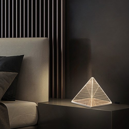 Lampe led design pyramid xl - elementary