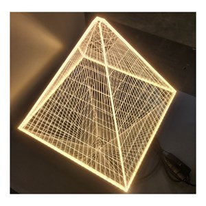 Lampe led design pyramid xl - elementary