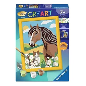Peinture ravensburger beige