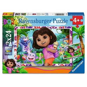 Puzzle ravensburger vert