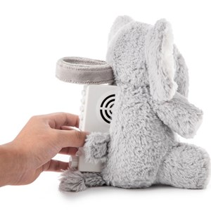 Peluche bruit blanc nomade on the go elliot l'éléphant