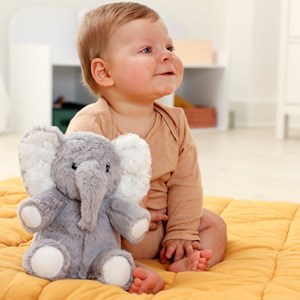 Peluche bruit blanc nomade on the go elliot l'éléphant