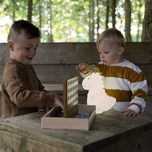 Veilleuse rechargeable jéroom sable (17 cm)