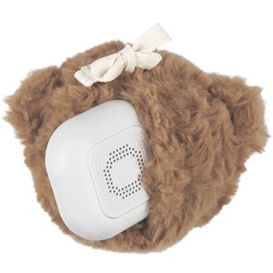 Peluche bruit blanc à suspendre lou marron (8 cm)