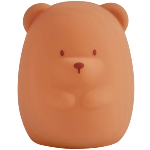 Nattou - Veilleuse en silicone ours caramel (12 cm)