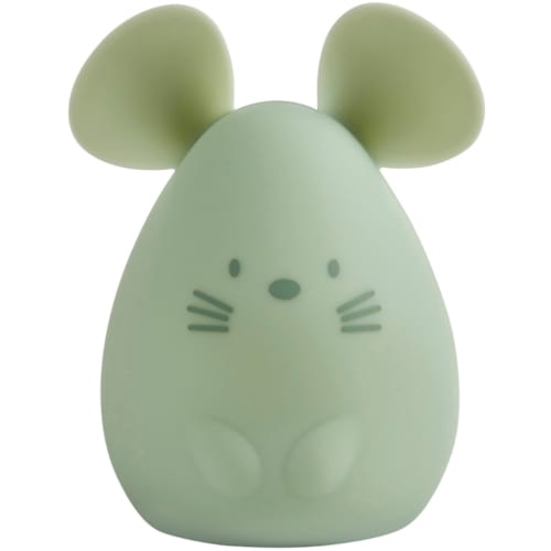 Nattou - Veilleuse en silicone souris verte (12 cm)