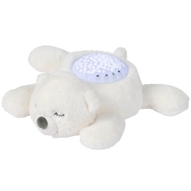 Veilleuse projecteur lapidou ours blanc