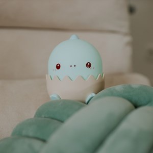 Veilleuse rechargeable bébé dinosaure bleu