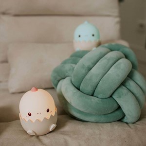 Veilleuse rechargeable bébé dinosaure bleu