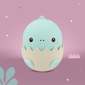 Veilleuse rechargeable bébé dinosaure bleu