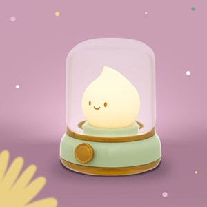 Veilleuse rechargeable petite flamme verte