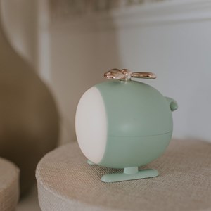 Veilleuse rechargeable hélicoptère vert