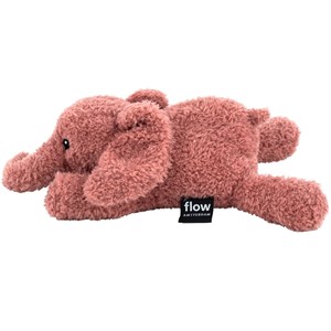 Peluche lumineuse george l'éléphant vieux rose
