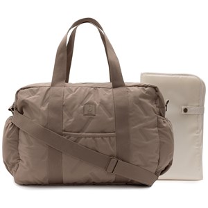 Sac à langer embossed lily milky coffee