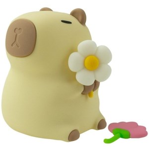 Veilleuse rechargeable capibara fleuriste
