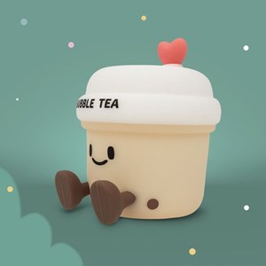Veilleuse rechargeable bubble tea