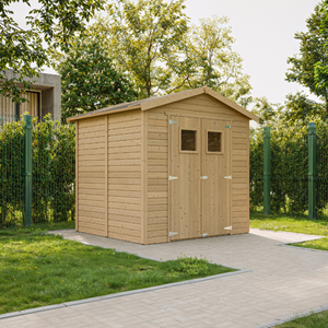 Abri de jardin en bois les planchers imprégné - h228x222x233 cm-4,2 m²