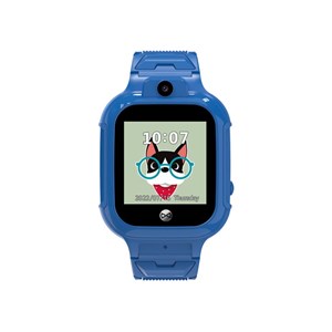 Montre connectée pour enfants, gps, wi-fi, 4g see me! 3 kw-320, bleu - forever