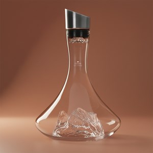 Carafe à vin topographic : tofane