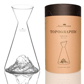 Carafe à eau  : pic du midi d'ossau