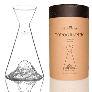 Carafe à eau  : pic du midi d'ossau